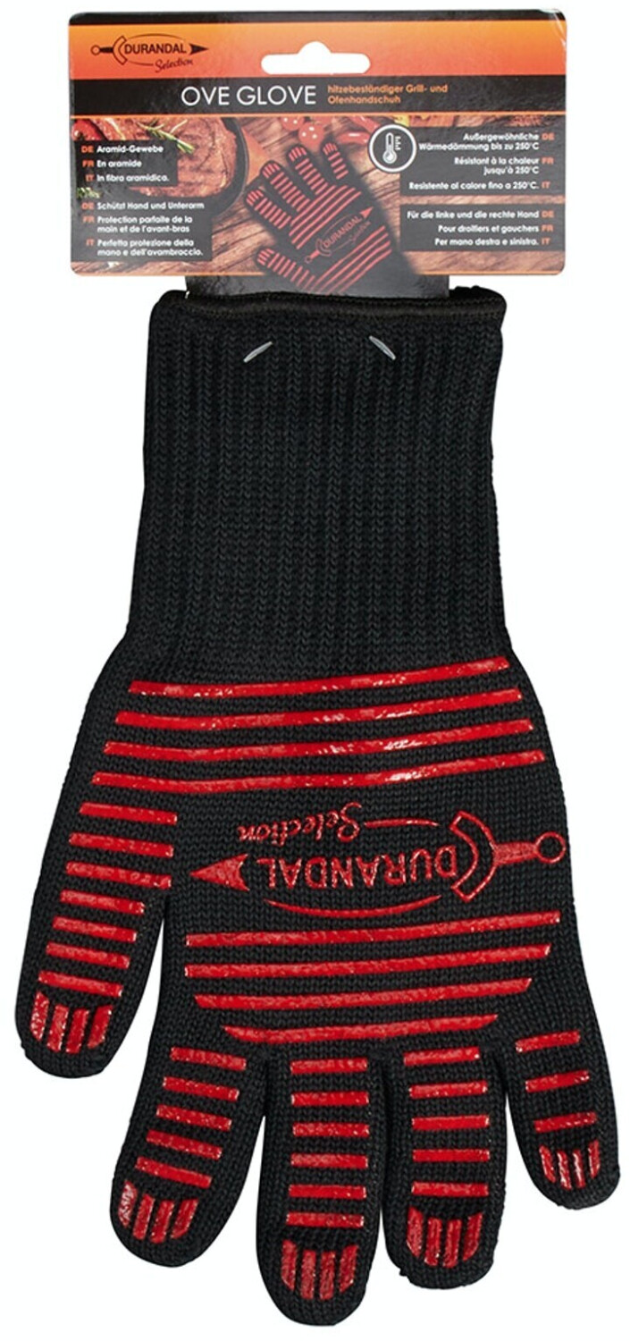 Durandal Ove' Glove BBQ Black/Red