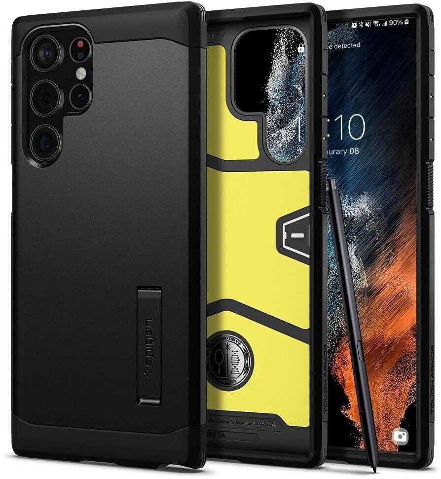 Spigen Tough Armor Case (Galaxy S22 Ultra) Black