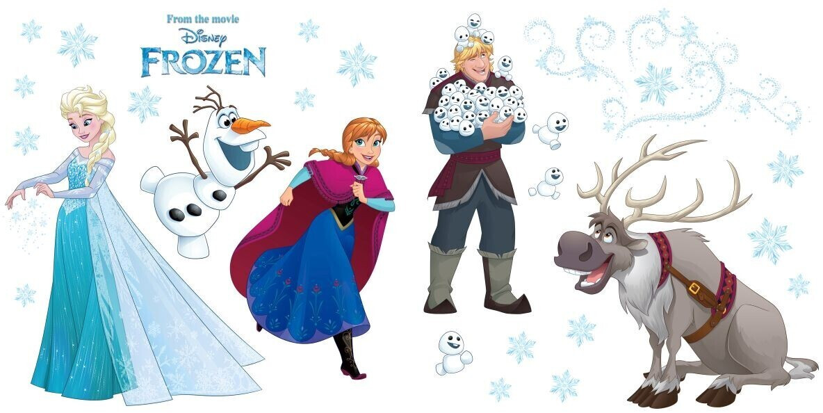 Komar Frozen Snowflake 31x31cm (26 pcs.)
