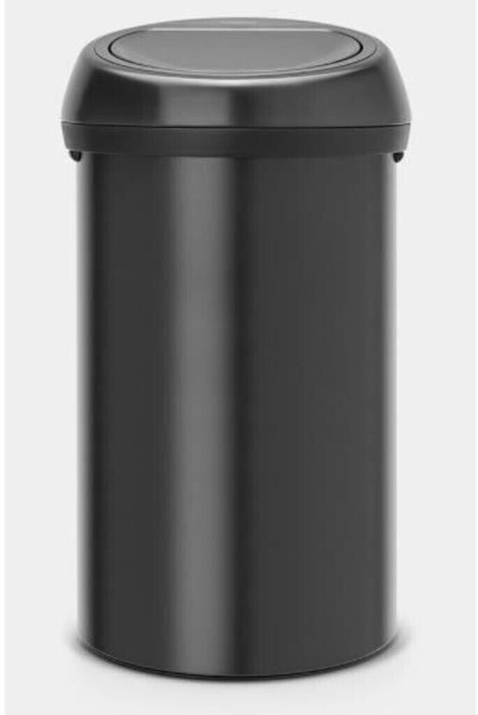 Brabantia Touch Bin 60 L noir mat