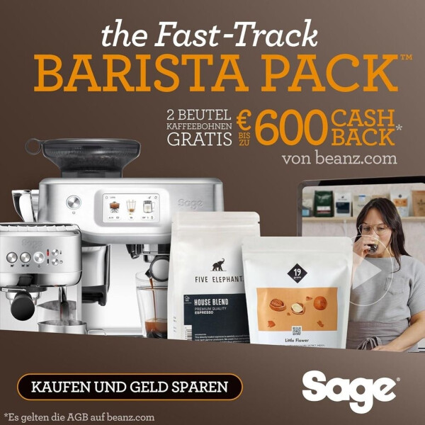 Sage The Bambino SES450 Black Truffle (SES450BTR4EEU1), Bild 6