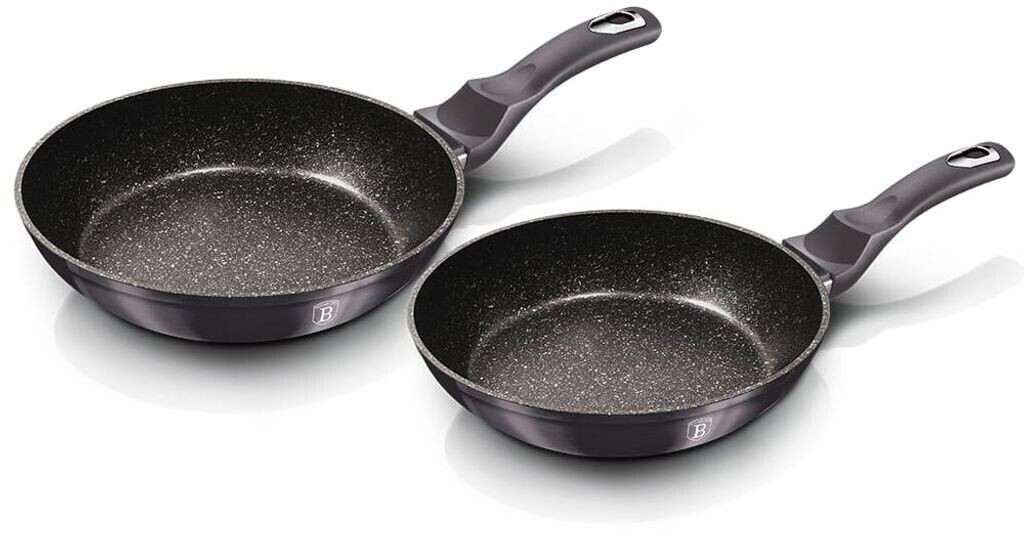 BerlingerHaus Metallic Line Frying Pan Set 2 pcs 22/26 cm