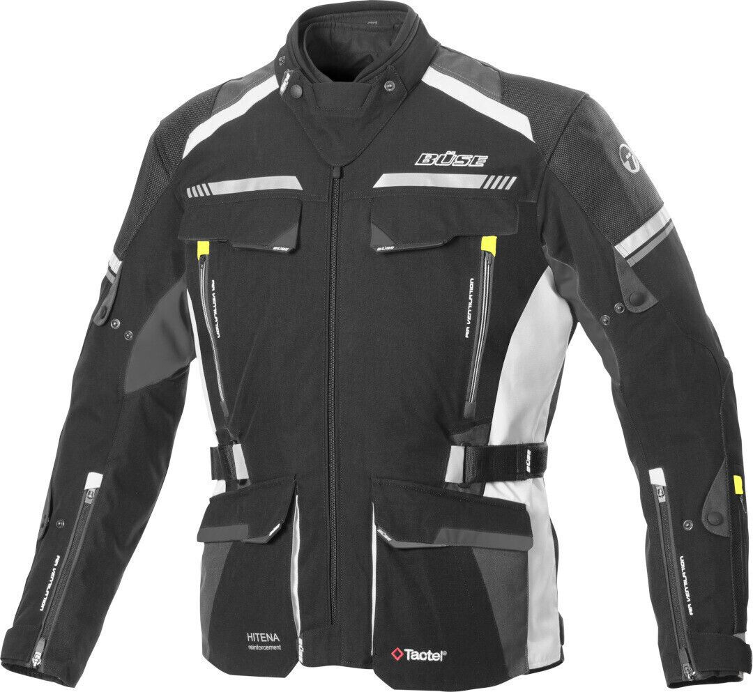 Büse Highland II Jacket black/light grey