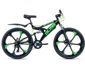 fahrrad arinos slx fs mountainbike fully weiß grün