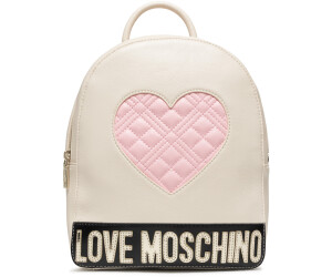 Moschino Big Quilted Heart Backpack (JC4028PP1ELD111A) beige/pink au  meilleur prix sur idealo.fr