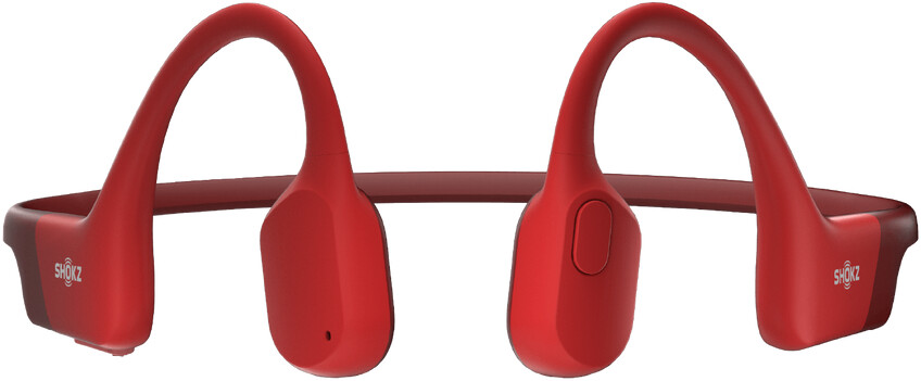 Auriculares Inalámbricos Open Ear Shokz Openrun Rojo