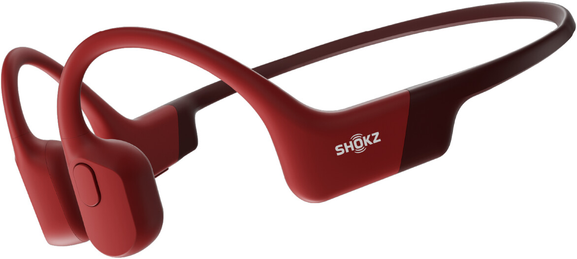 Shokz OpenRun rouge solaire