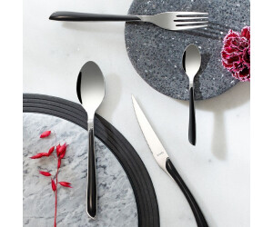 Ménagère 24 Pièces AMEFA Eclat Pastel - 6 Couverts Complets En Acier Inox 18/0 - Coloris Rose - Valisette Incluse
