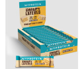 Myprotein Crispy Layered Protein Bar 12 x 58g (MPCLB) White Chocolate Peanut
