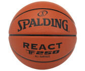Balón De Baloncesto Spalding React Tf-250 Piel Talla 5 con Ofertas