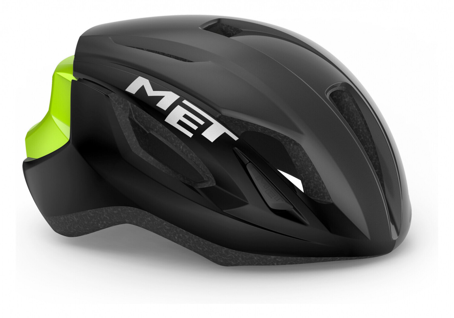 MET Strale noir jaune fluo