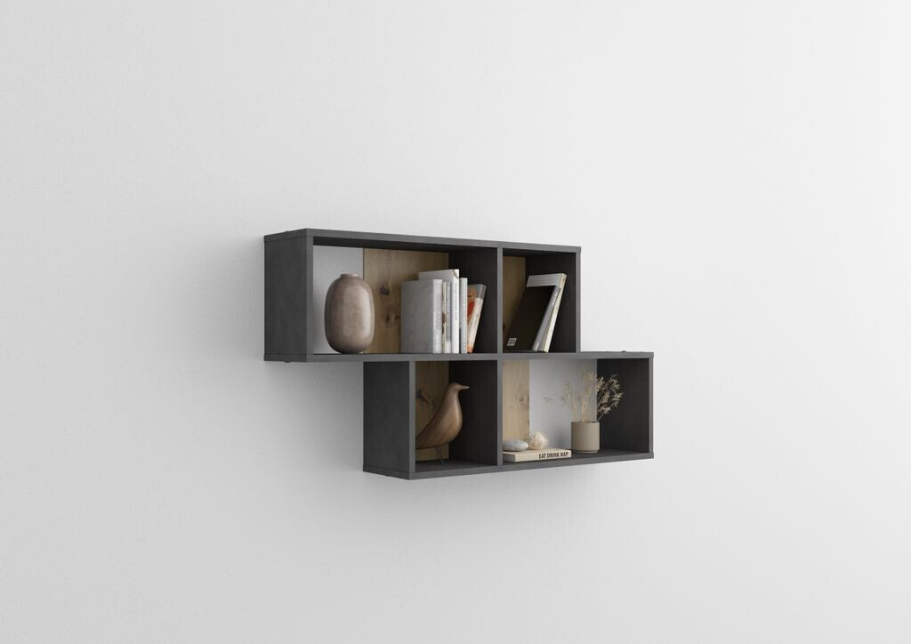 FMD Neapel/Nora 100x53x19,5cm Oak/browm