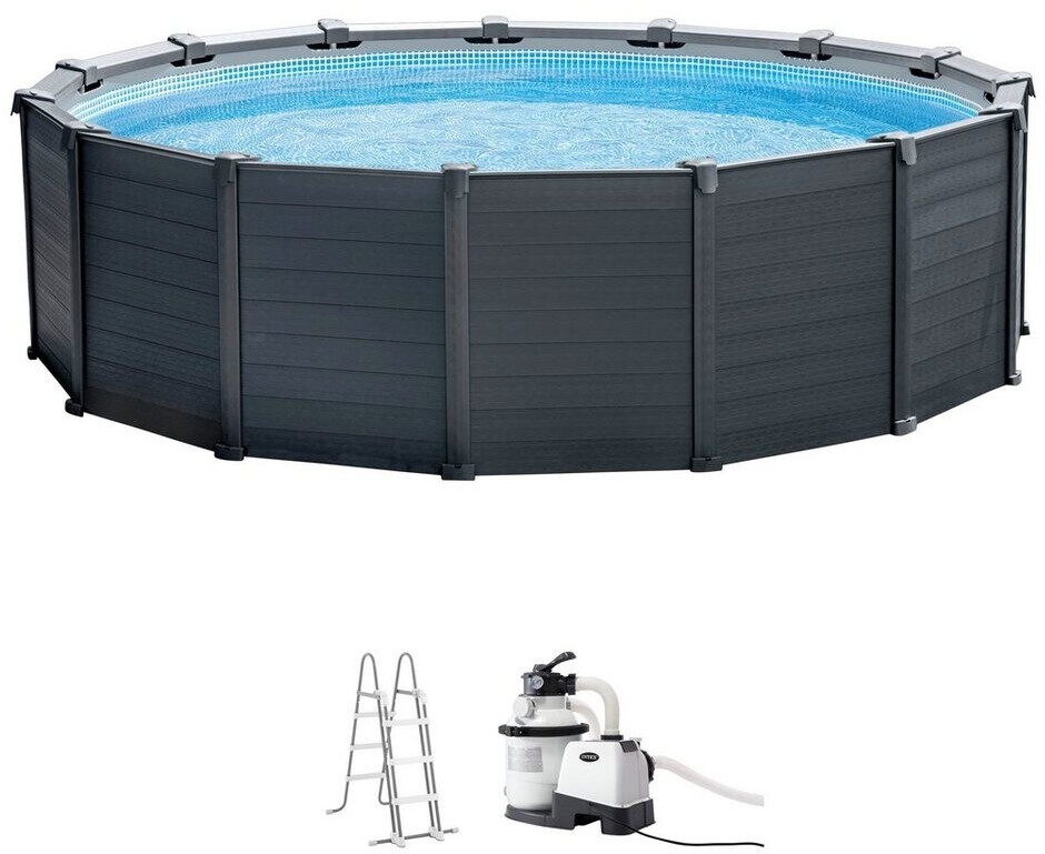 Intex Graphite Ø 478 x 124 cm (26384GS)