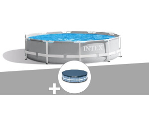 7 in 1 Frame Pool Schwimmbecken mit Filterpumpe 366 x 76 cm Pool 26712 GN INTEX
