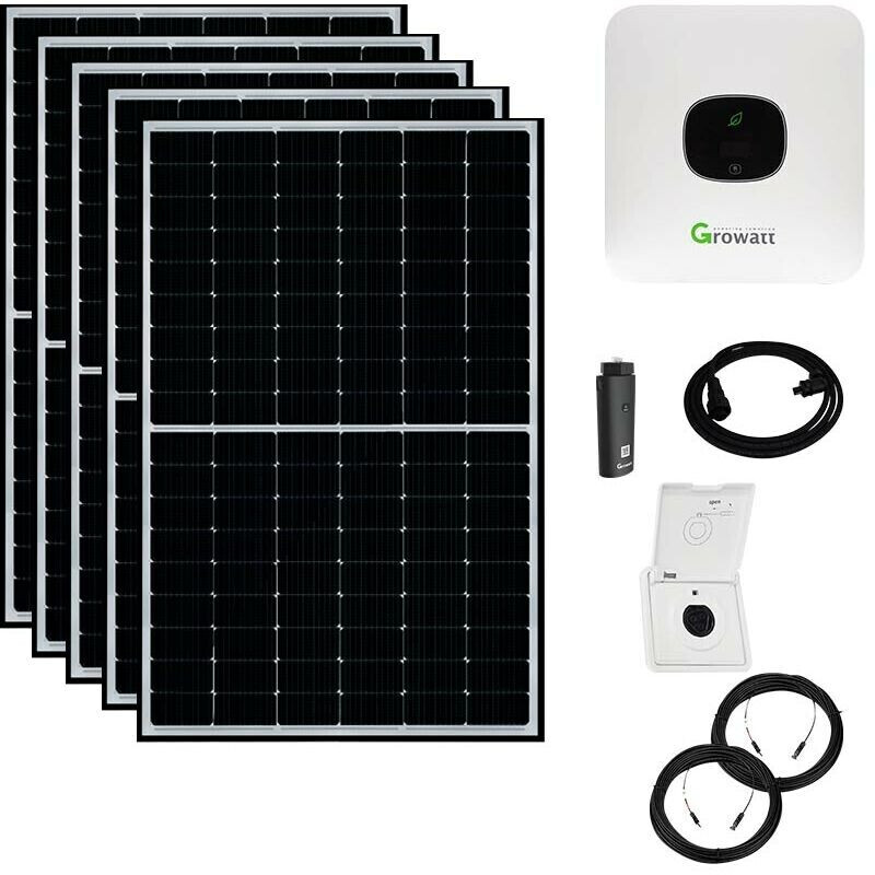 Lieckipedia Plug & Play Solaranlage 2000 Watt mit Growatt