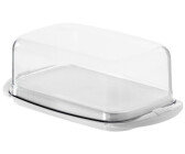 Westmark Beurrier de Réfrigérateur, Plastique, Traditionell,  Blanc/Transparent, 20882241