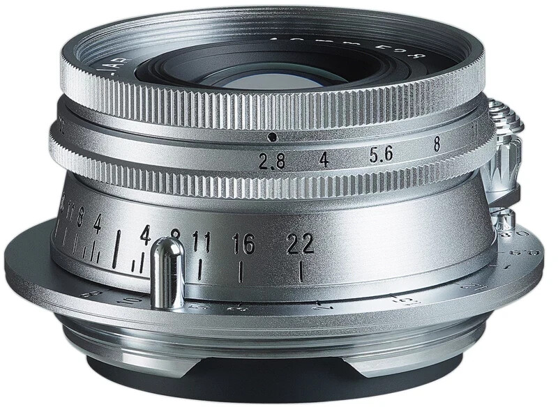 Voigtländer 40mm f2.8 Heliar asph. VM M39 Silver