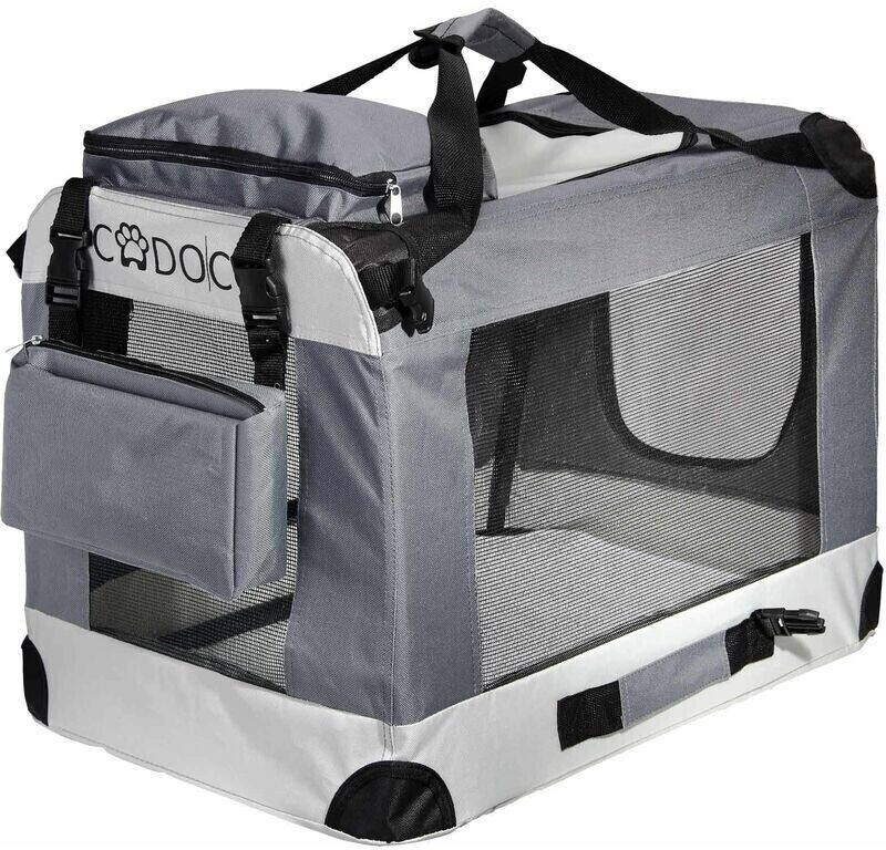 Cadoca Transportbox Foldable XXL Grey