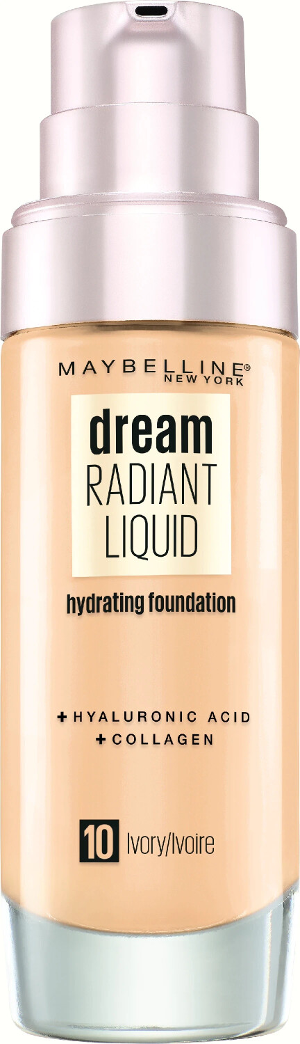 Gemey Maybelline Dream Radiant Liquid Make-Up 10 Ivory (30 ml)