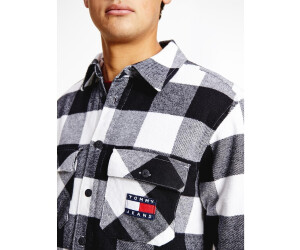 Tommy Hilfiger Oversized Fit Overshirt aus Sherpa-Flanell (DM0DM09394)  schwarz/weiß ab € 119,90 | Preisvergleich bei idealo.at