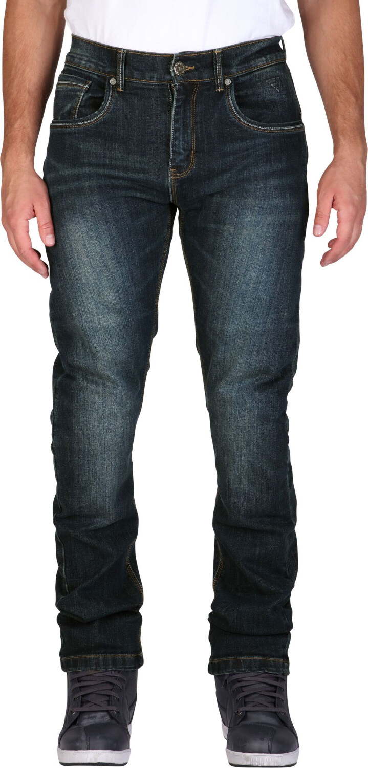 Modeka Glenn II stone wash blue