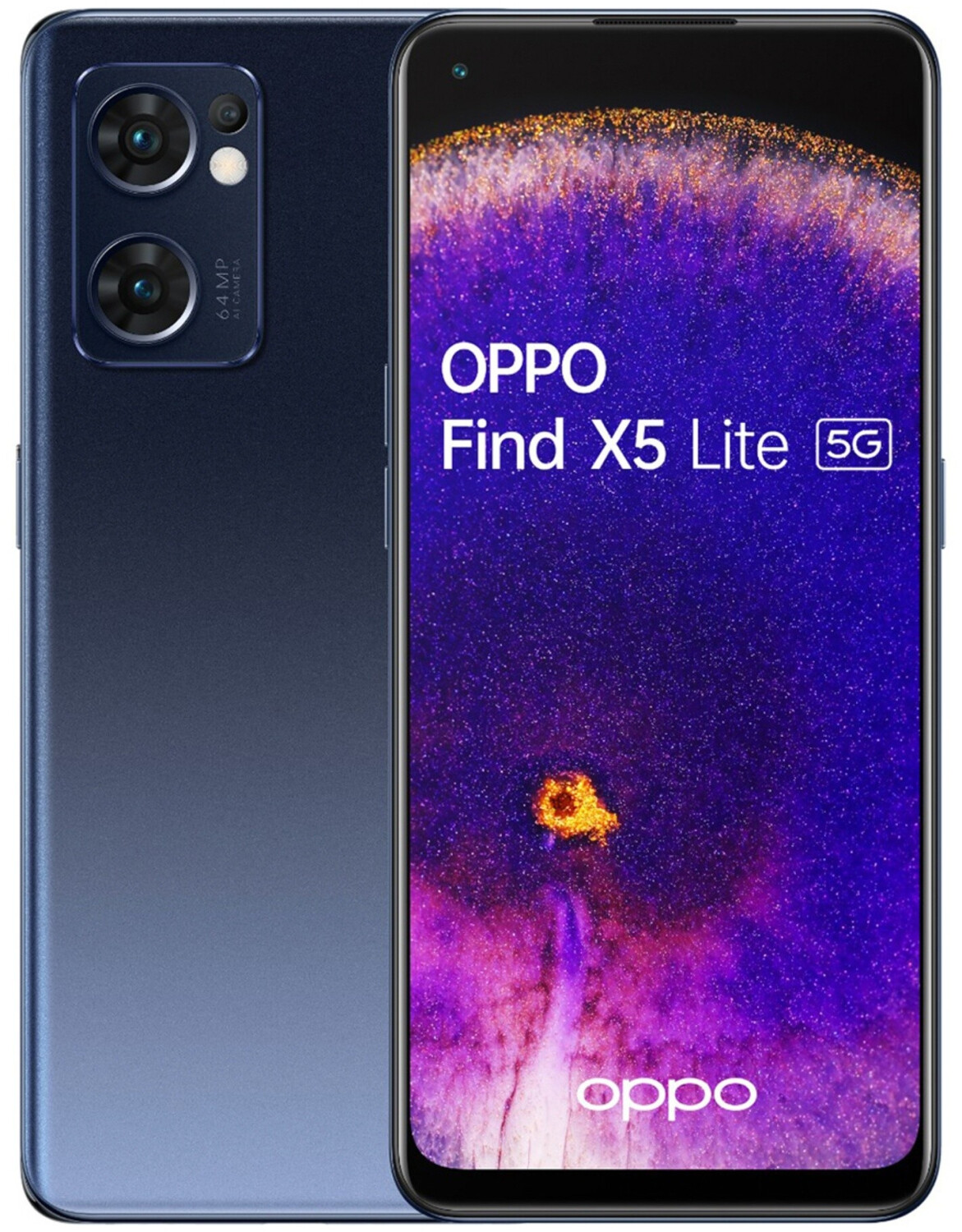OPPO Find X5 Lite noir stéllaire