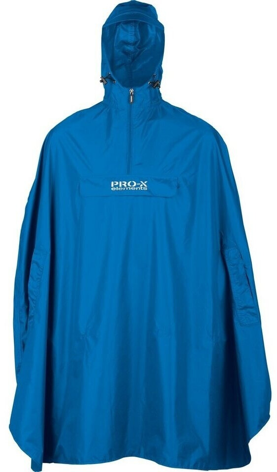 PRO-X elements Pasofino Cape Bike Rain Poncho royal