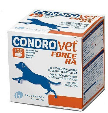 Bioiberica Condrovet Force HA for dogs 120 pcs