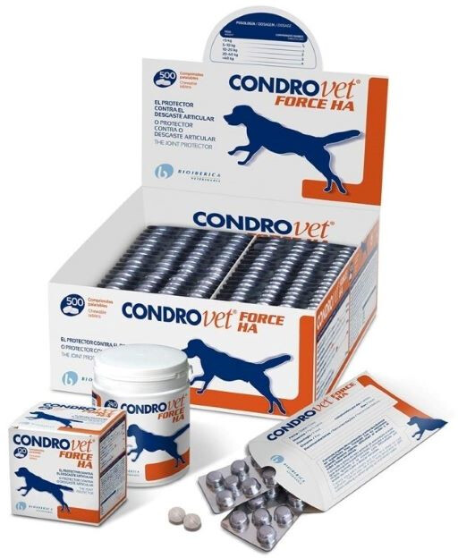 Bioiberica Condrovet Force HA for dogs 500 pcs
