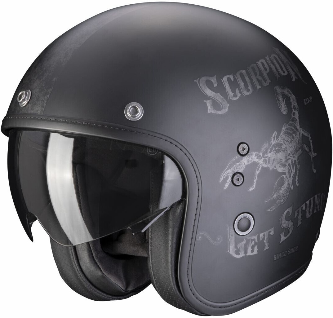 Scorpion Belfast Evo Pique mat noir/argent