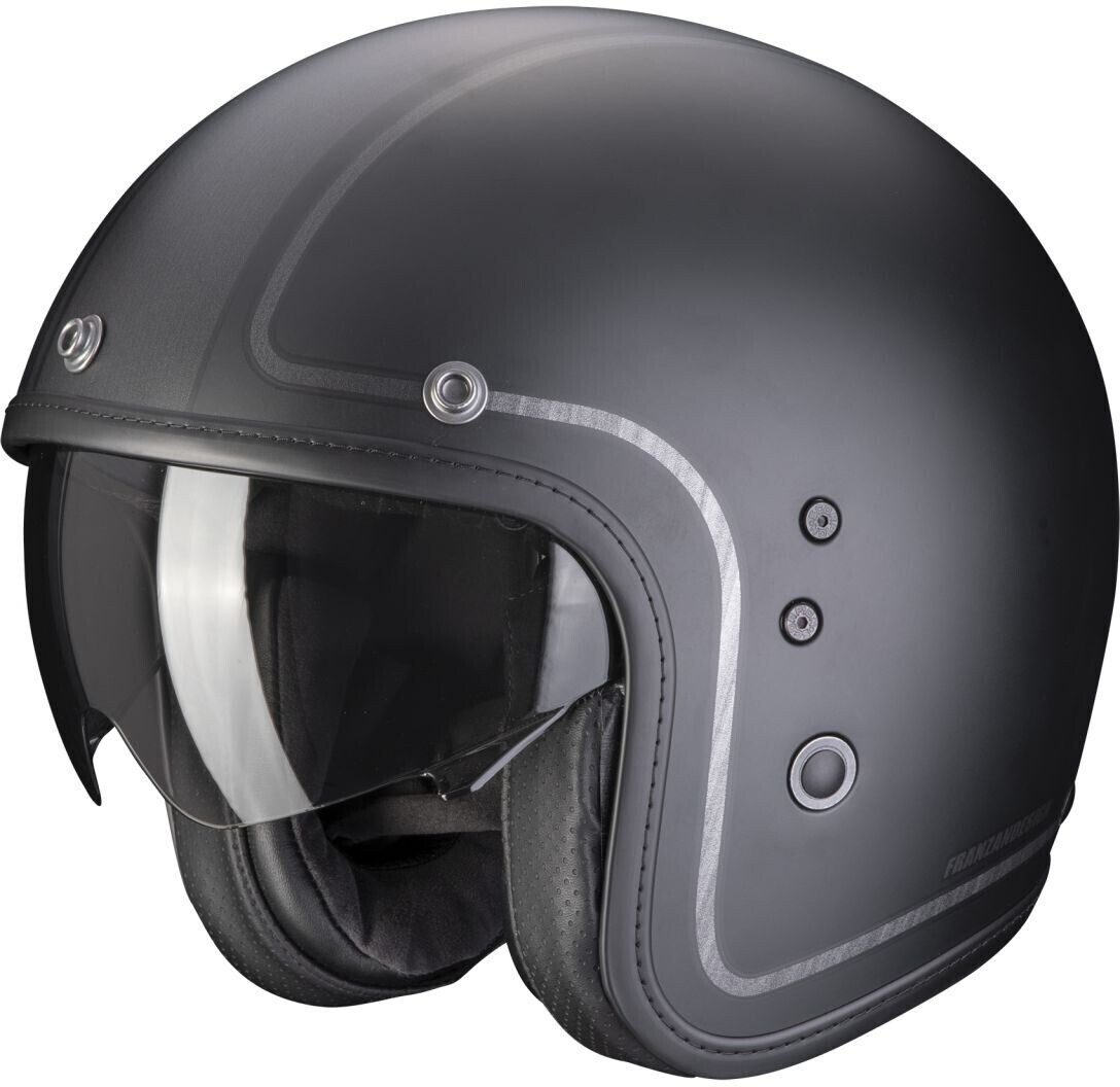 Scorpion Belfast Evo Retrol Matt Black/Silver