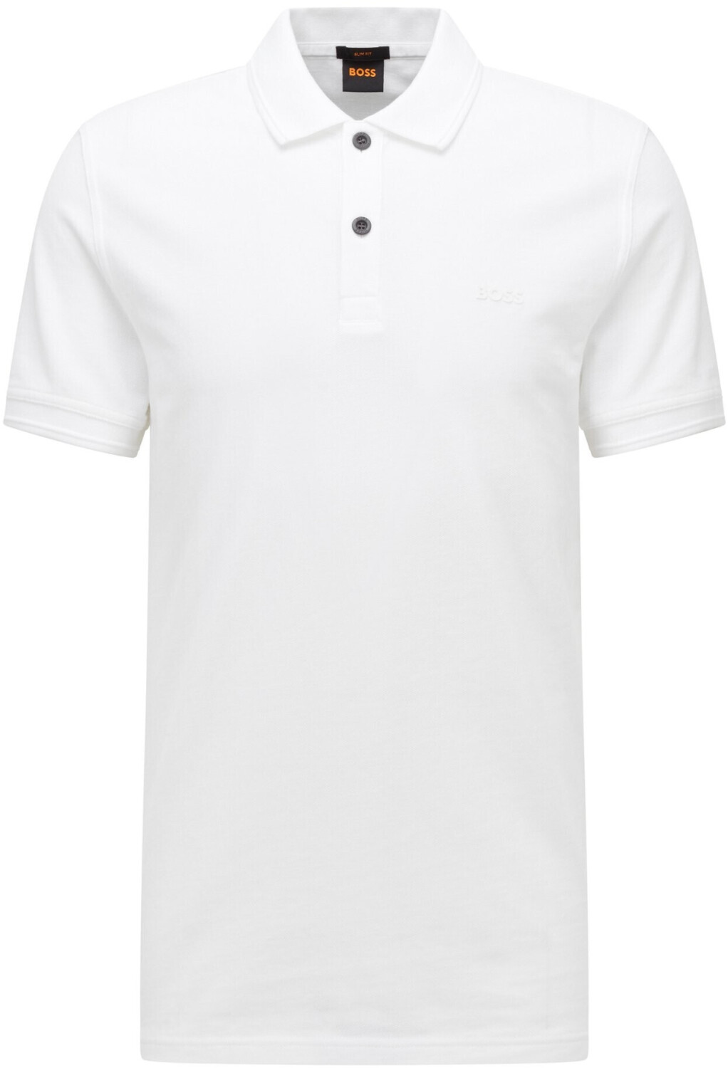 Hugo Boss | € Prime 48,00 (50468576-100) bei Slim-Fit white Poloshirt ab Preisvergleich
