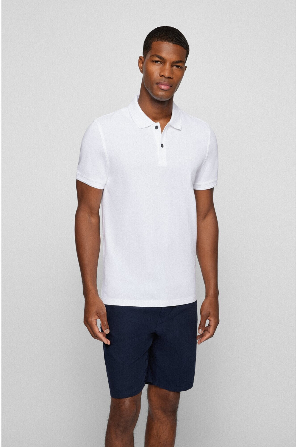 Hugo Boss Prime Slim-Fit Poloshirt | bei (50468576-100) ab white € Preisvergleich 48,00