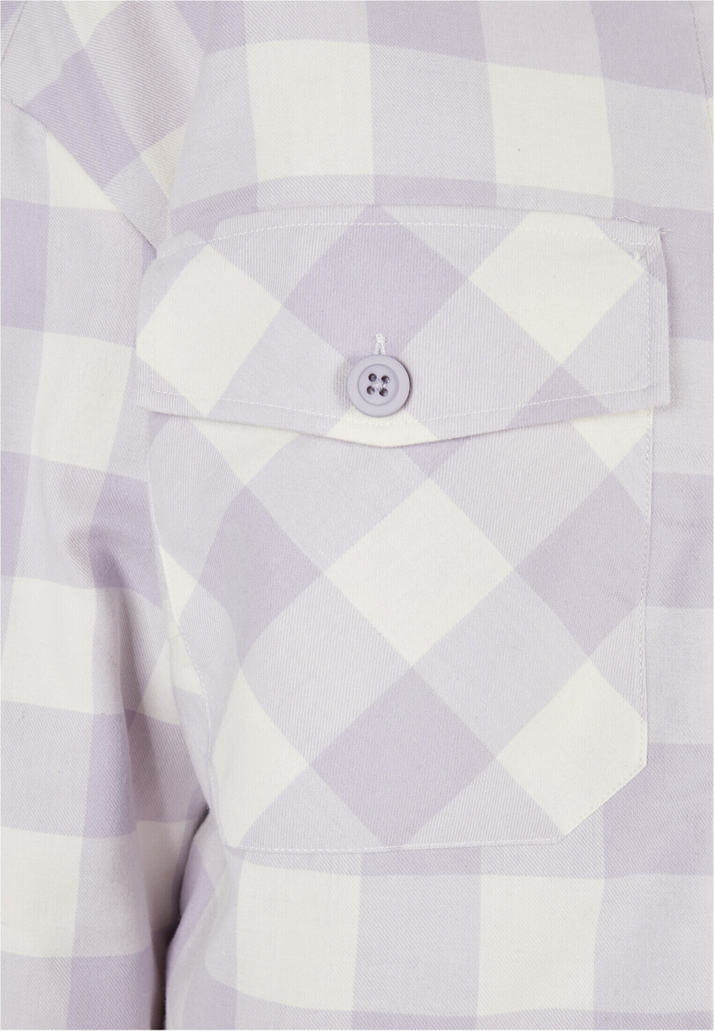 Urban Classics Ladies Flanell Padded Overshirt (TB4007-03499-0037) whitesand /softlilac ab 15,73 € | Preisvergleich bei