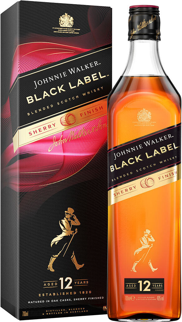 Johnnie Walker Black Label 12 Years Sherry Finish 0,7l 42%
