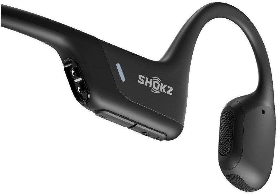 Auriculares Bluetooth Multipoint SHOKZ Openrun Pro (Open Ear - Micrófono -  Beige)