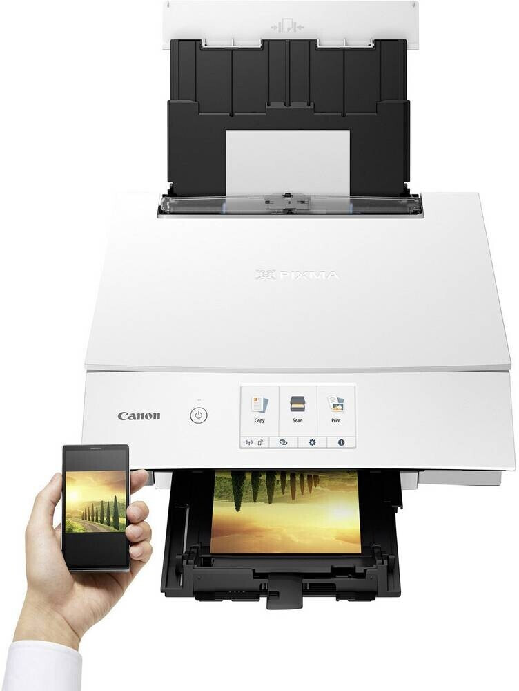 Imprimante Multifonction Canon Pixma TS7451a Wifi Blanc