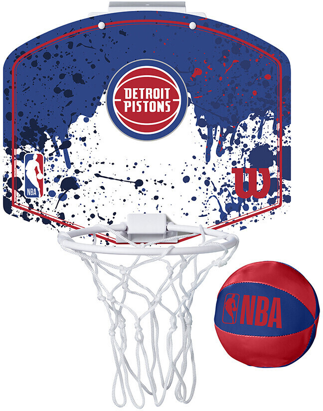 Photos - Basketball Hoop Wilson NBA Team Mini Hoop Detroit Pistons 