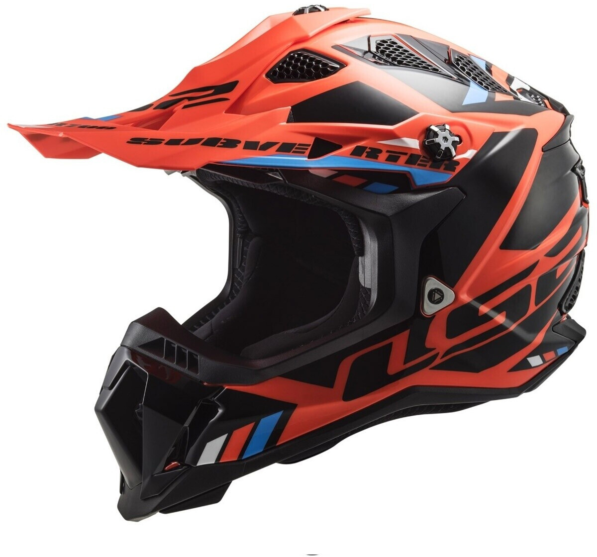 LS2 Subverter Evo MX700 Stomp orange/noir