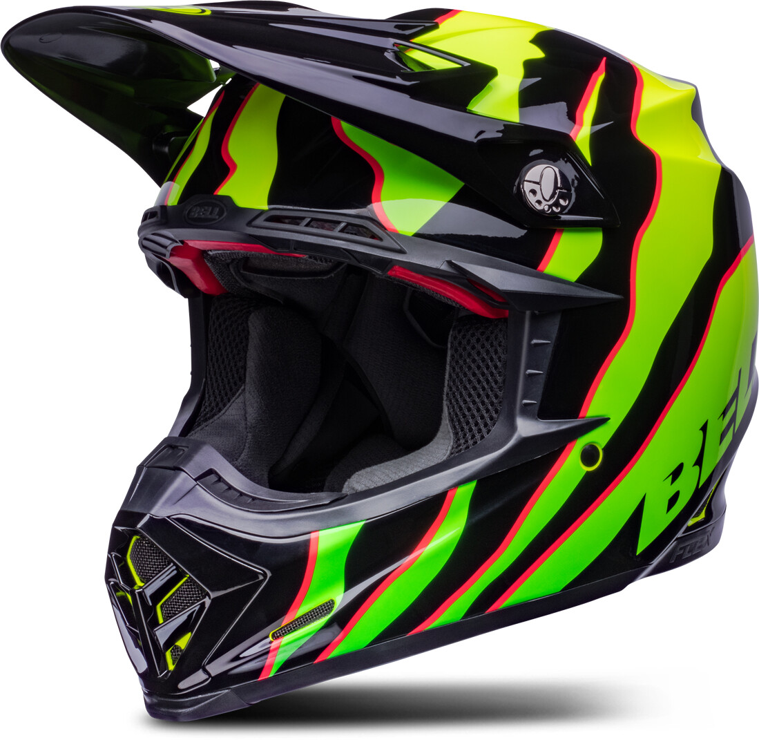 Bell Moto-9S Flex Claw noir/vert