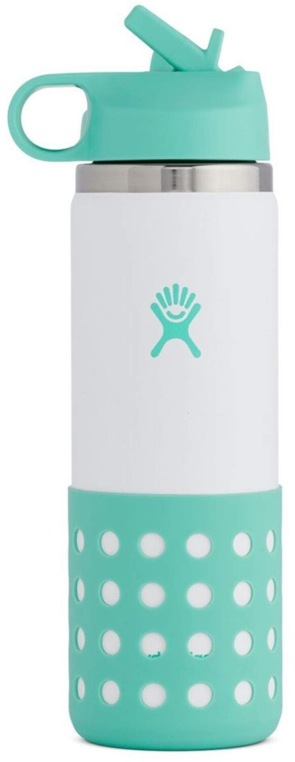 Hydro Flask Kids Wide Mouth Straw Lid & Boot (591ml) island