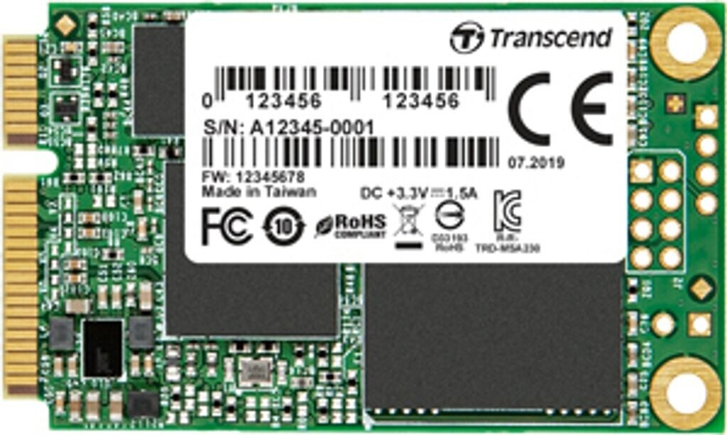 Transcend MSA452T2 128 Go mSATA