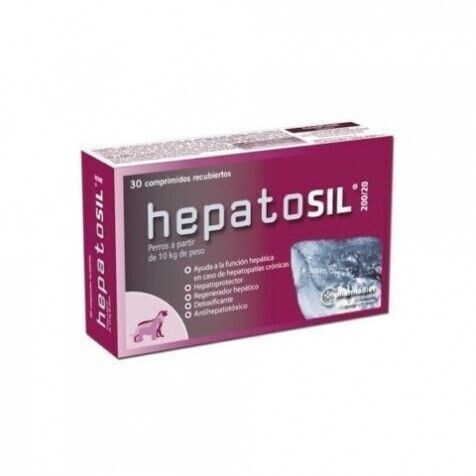 Pharmadiet Hepatosil 200/20 for dogs over 10 kg (30 tablets)