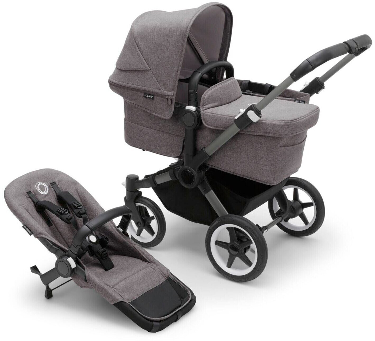 Bugaboo Donkey 5 Mono graphite/grey melange