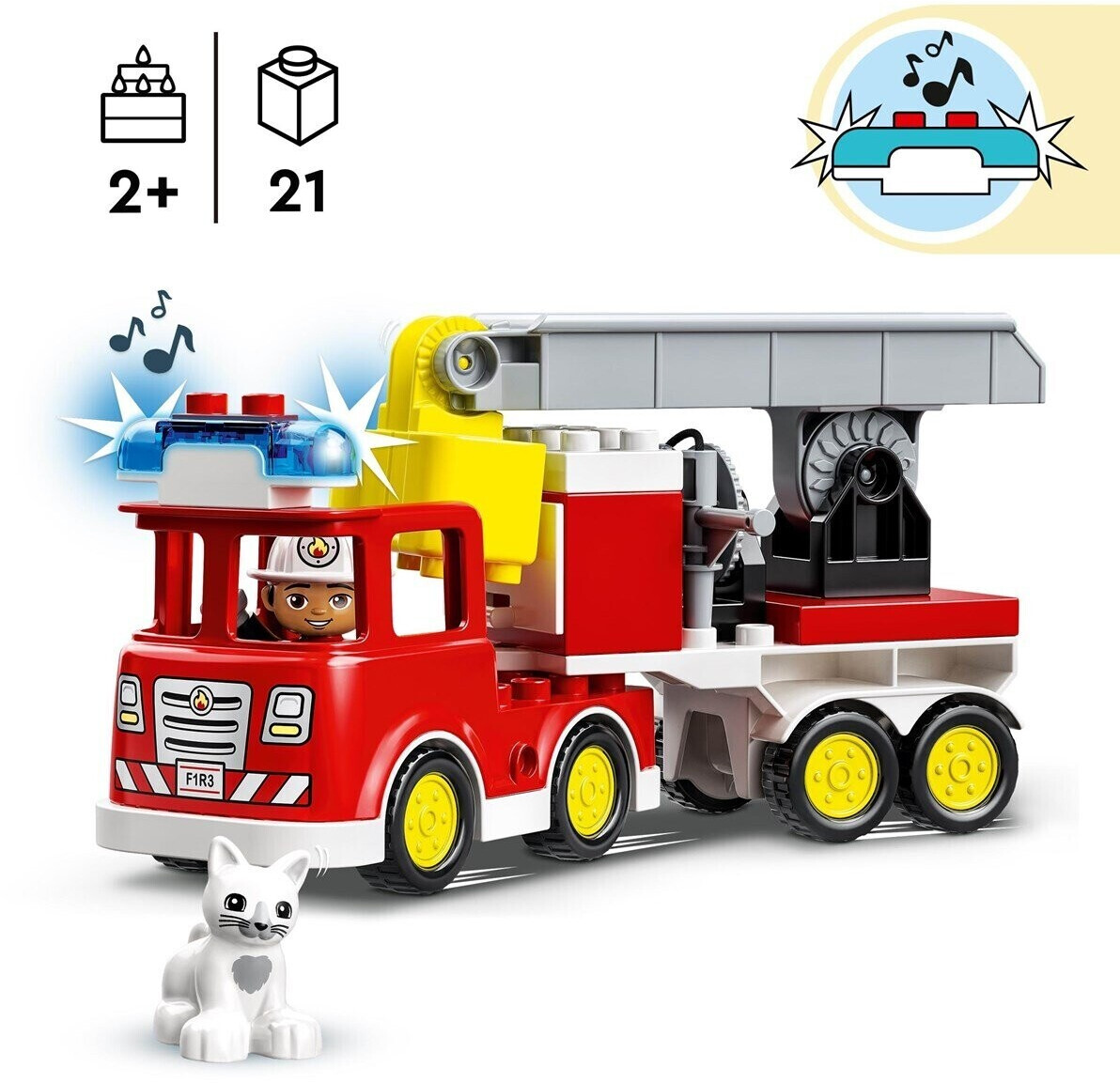 LEGO Duplo - Feuerwehrauto (10969) ab 18,00 € (Februar 2024 Preise) |  Preisvergleich bei