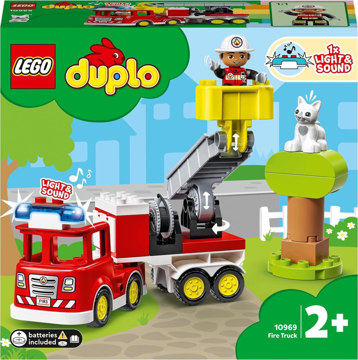 10969 - LEGO® DUPLO - Le camion de pompiers LEGO : King Jouet, 1er Age LEGO  - Jeux de construction