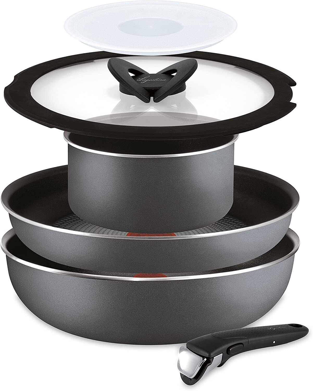 Lagostina Ingenio Essential Pot Set 6 pcs