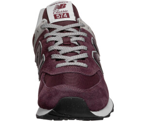New balance 574s sales maroon