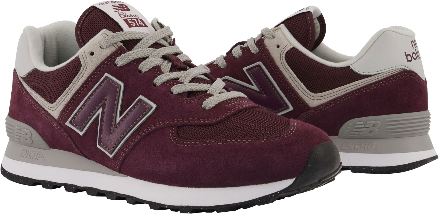 New balance 574 classic burgundy store