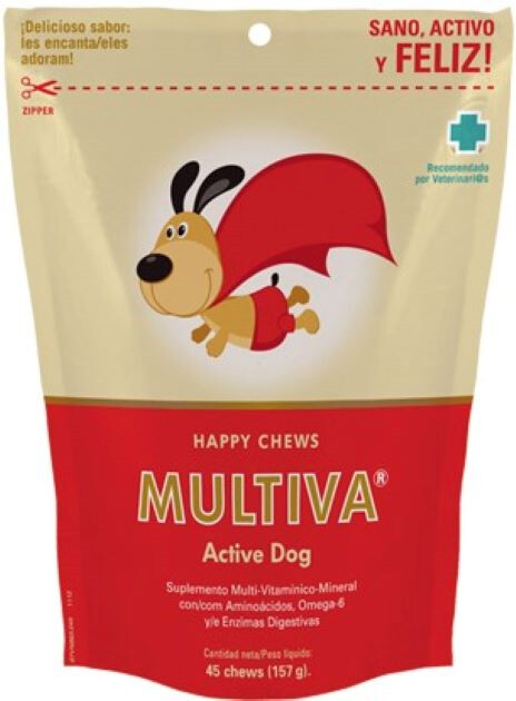 VetNova MULTIVA Active Dog (45 chews)